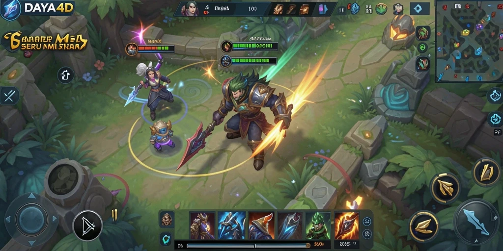 Screenshot gameplay DAYA4D yang menegangkan dengan aksi seru.