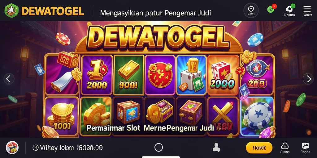 Gameplay DEWATOGEL yang menarik dengan visual menawan.