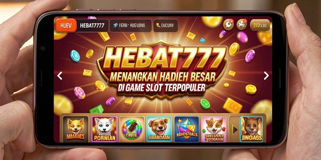 Screenshot HEBAT777 menampilkan gameplay yang mengasyikkan dan grafis menawan.
