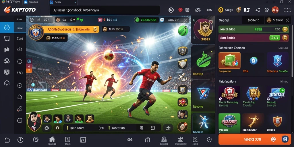 Tampilan menarik dari gameplay Sportsbook KPKTOTO.