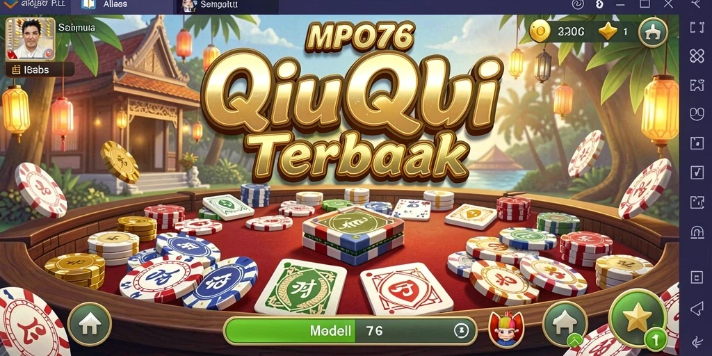 Tampilan menarik dari gameplay QiuQiu MPO76 yang seru.