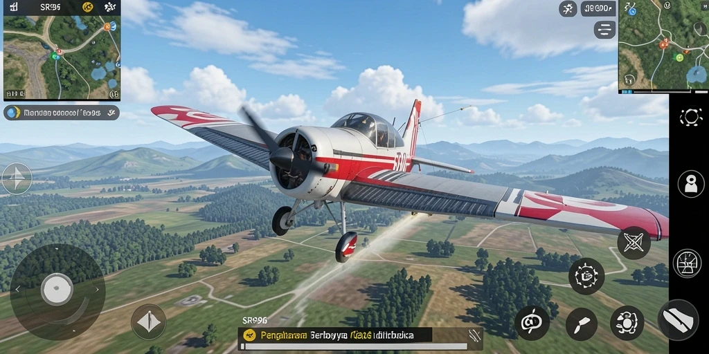 Gameplay SR996 dengan dunia terbuka yang luas dan interaktif.