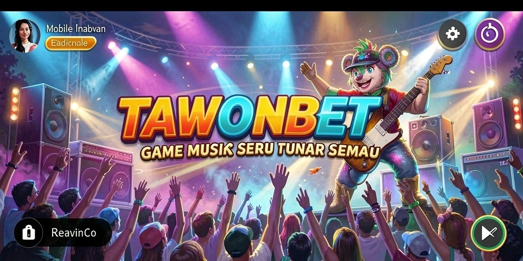 Tampilan gameplay seru dan interaktif dalam TAWONBET.