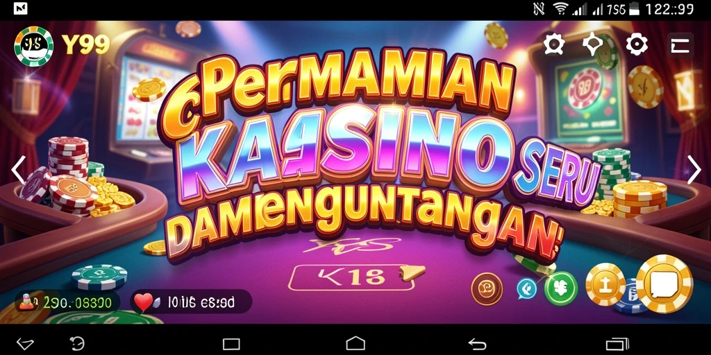 Tampilan menarik dan gameplay seru di Y89.